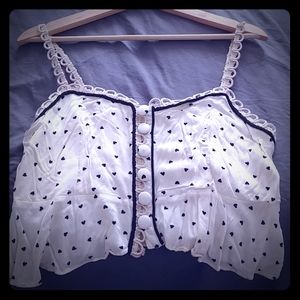 Slightly Used Free People Crop Top